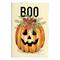 Stupell Industries Boo Seasonal Halloween Flowers Wall Plaque Art
